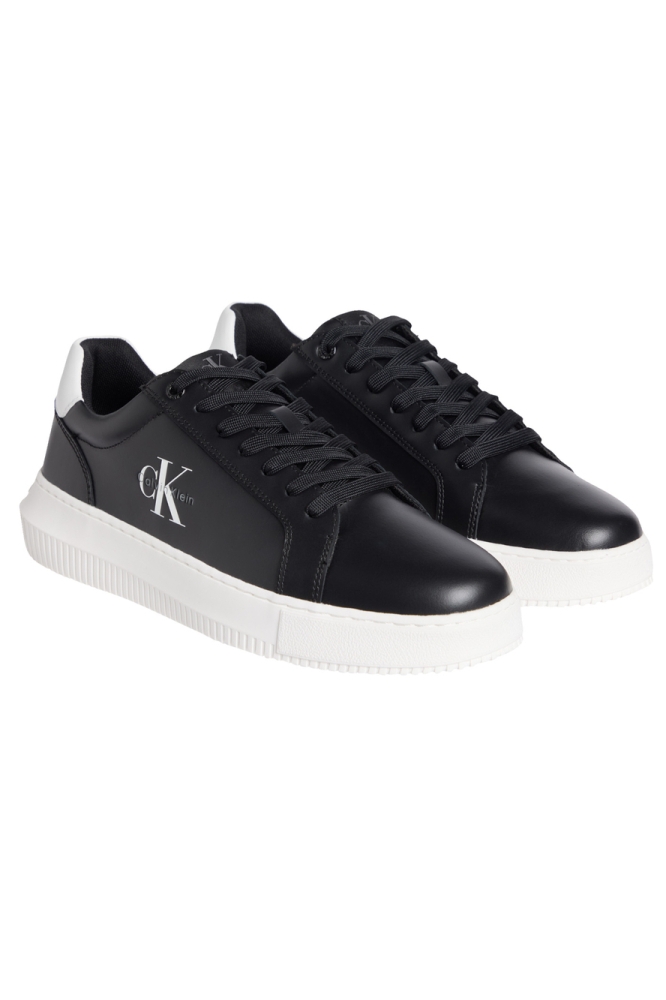 CHUNKY CUPSOL MONO LTH YM0YM01317 0GJ BLACK/BRIGHT WHITE